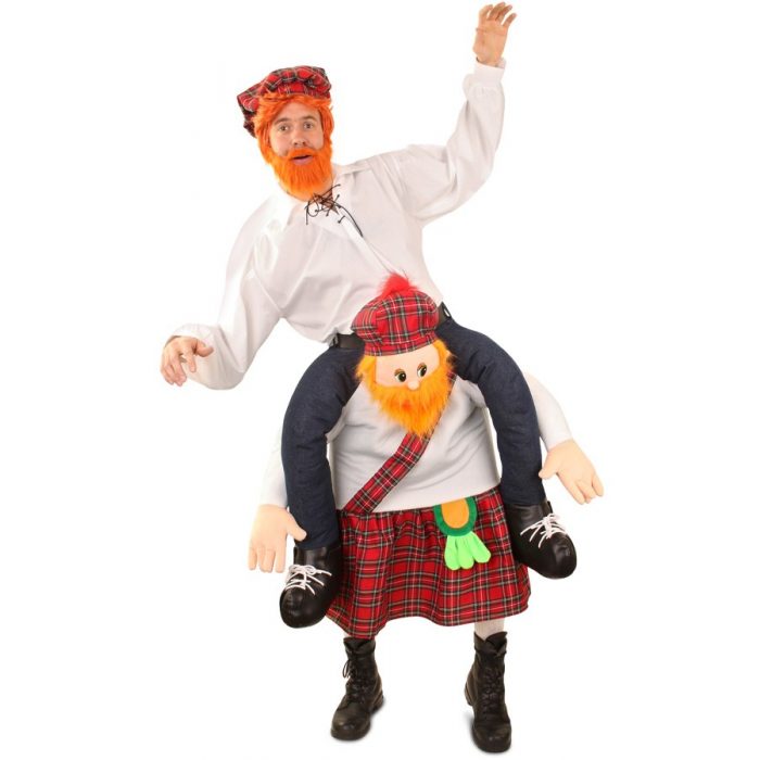 Kostuum ''Gedragen Door'' Schotse Man Volwassen One Size