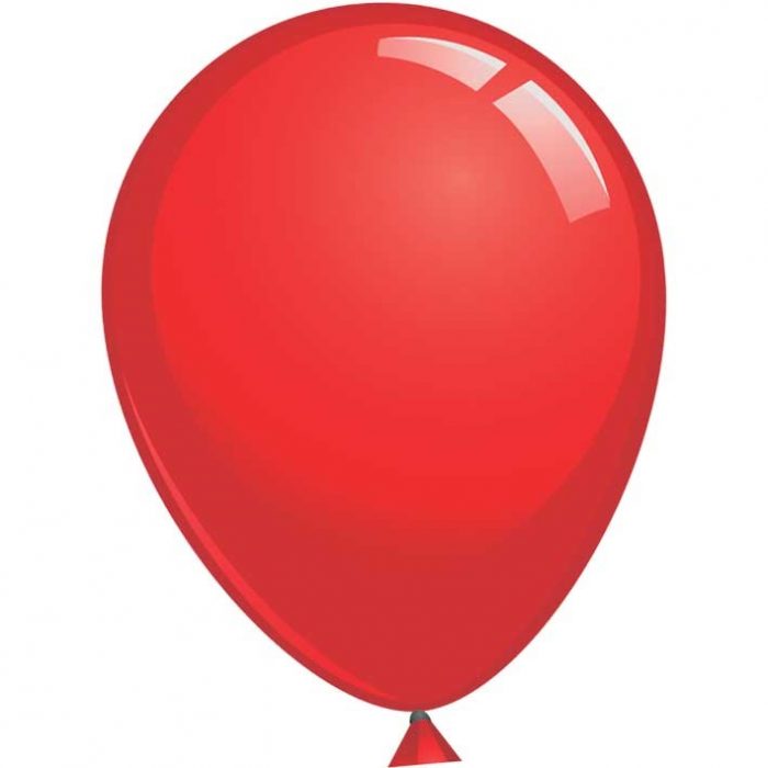 Reuze Ballon 90cm Pastel Rood