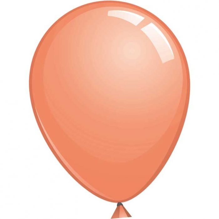 Reuze Ballon 90cm Pastel Zalm
