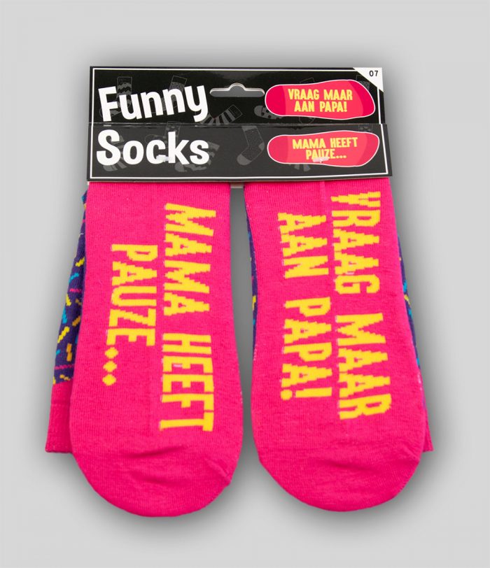 Funny Socks Mama heeft pauze...