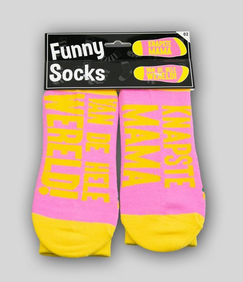 Funny Socks Knapste Mama