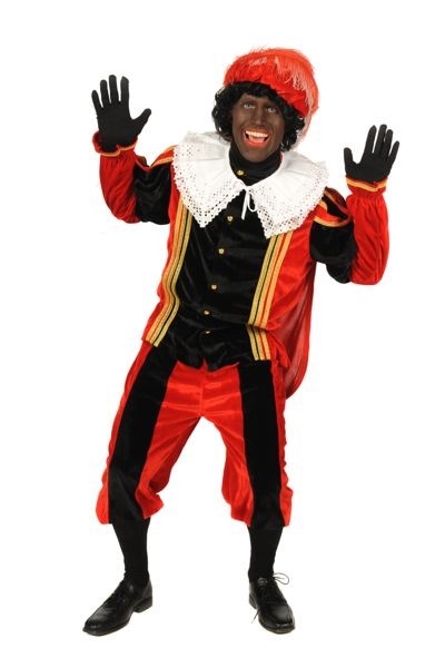 Kostuum Zwarte Piet Luxe