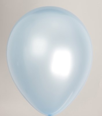 100st Pearl Ballonnen 14" Blauw-071