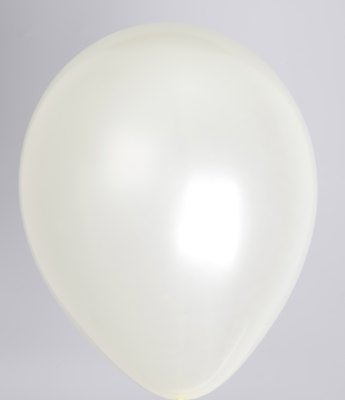 100st Pearl Ballonnen 14" Ivoor-077