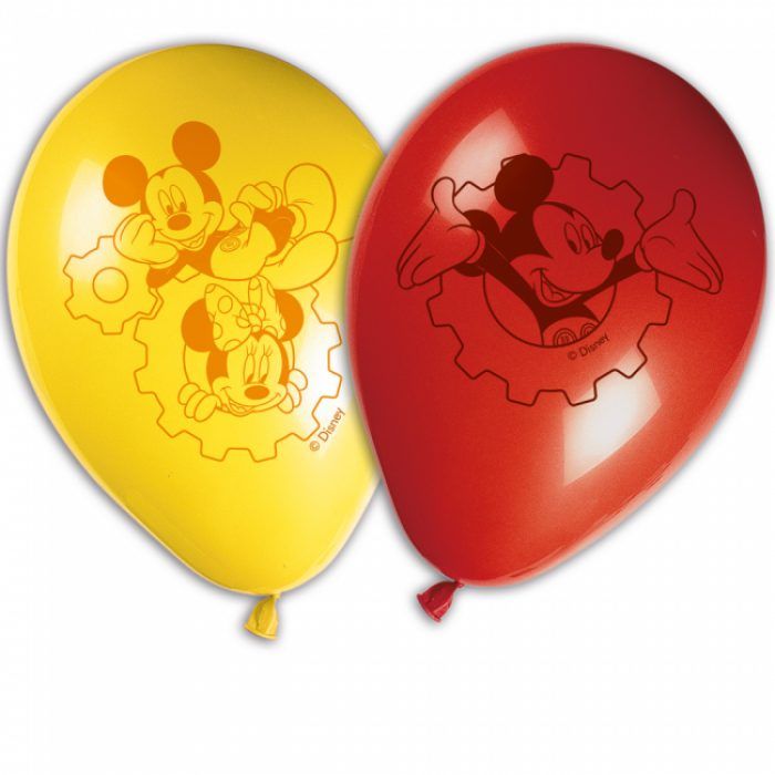 6st Ballonnen Mickey Mouse 11''