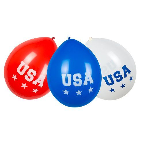 6st Ballonnen "USA" American Party 25cm