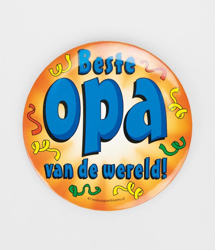 Button XL Beste Opa