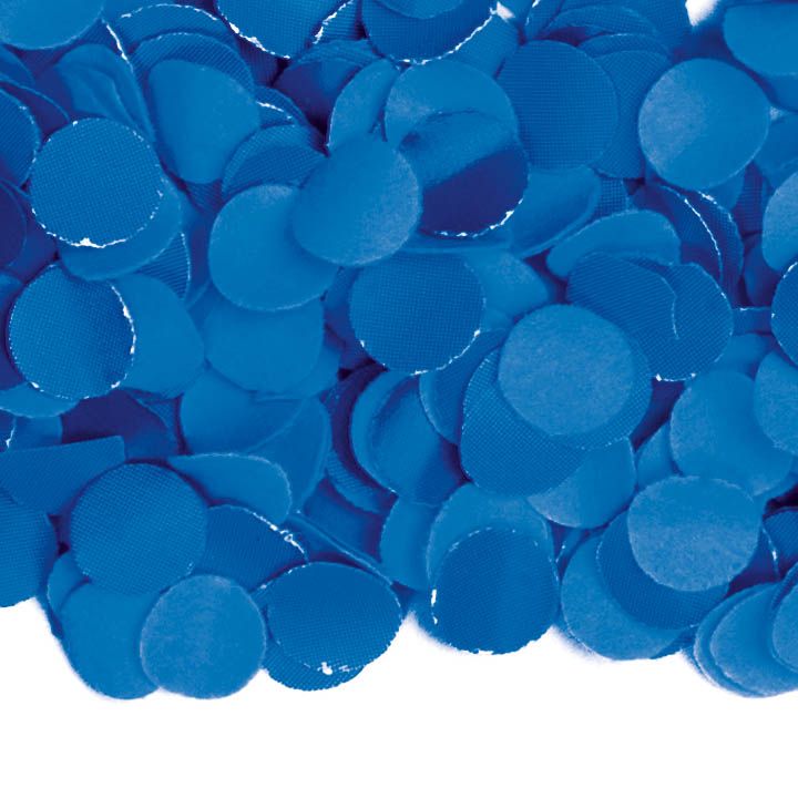 Confetti Blauw 1cm 100gram