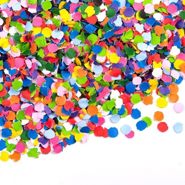 Confetti Multicolor 1cm 100gram
