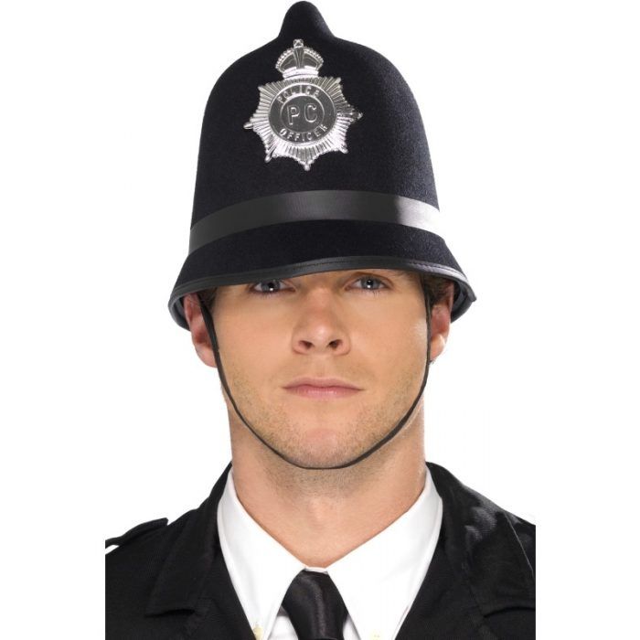 Engelse Politie Pet met Badge