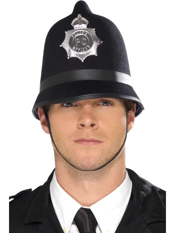 Engelse Politie Pet met Badge