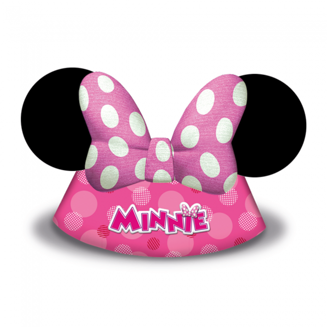 6st Feesthoedjes Minnie Mouse