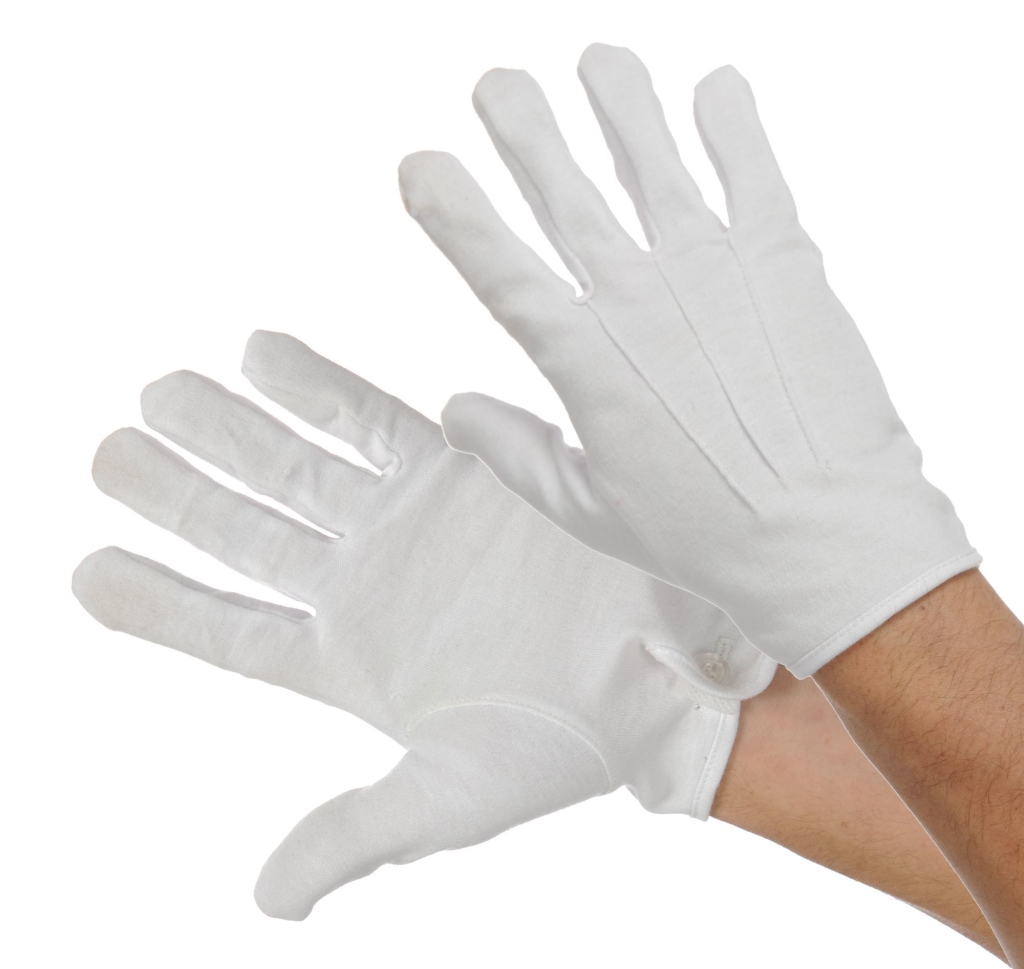 Handschoenen Luxe Kort Wit