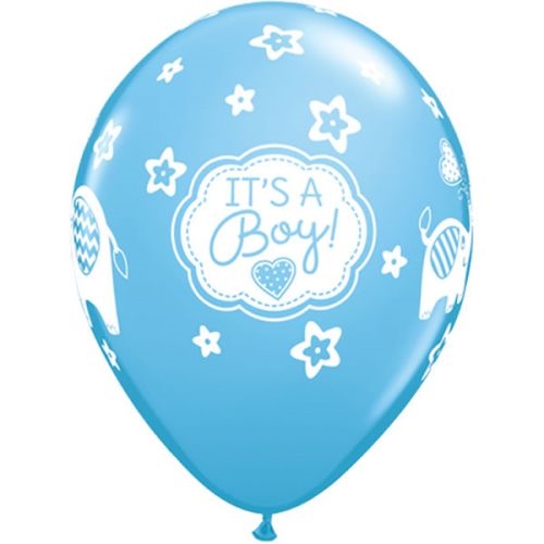5st Helium Ballonnen Boy Olifant 11"