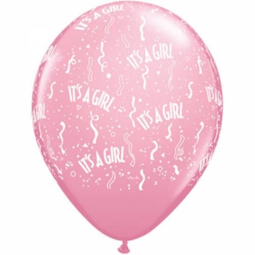 5st Helium Ballonnen Girl 11"