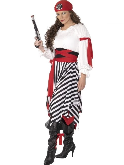 Kostuum Piraat Dames Mt.M