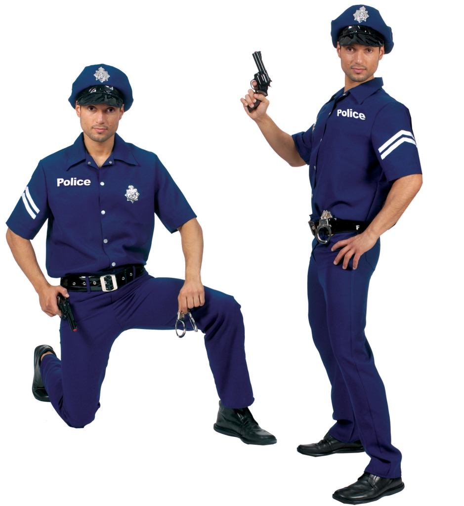 Nodig uit Brullen beweeglijkheid Kostuum Politiepak 4-delig Heren - Ooms Feestwinkel