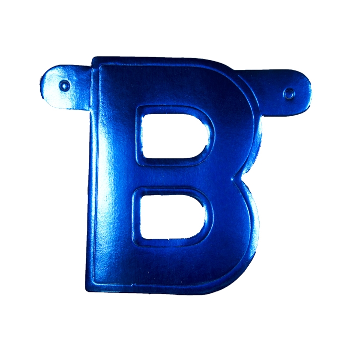 Letterslinger Letter-B Blauw
