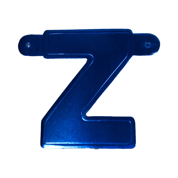 Letterslinger Letter-Z Blauw