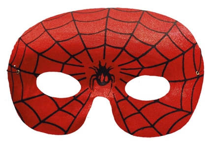 Oogmasker Spiderman Rood