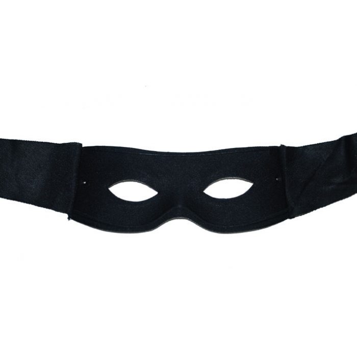 Oogmasker Zorro Zwart