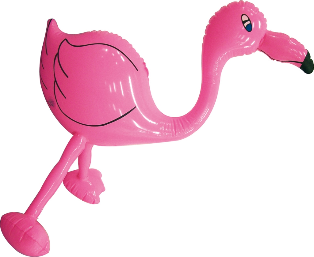 Opblaas Flamingo 60cm