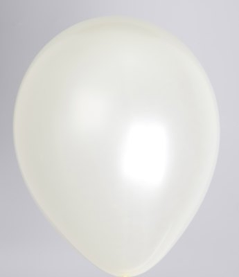 10st Pearl Ballonnen 14" Ivoor-077
