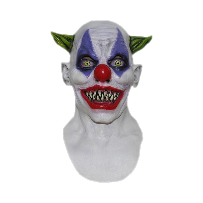 Rubber Masker Scary Clown