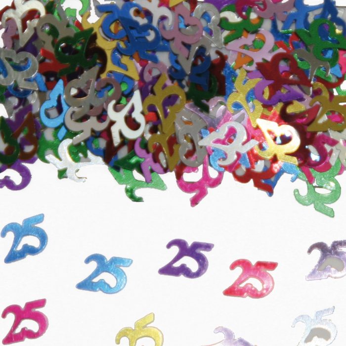 Sier-Confetti Multicolor 25 15gram