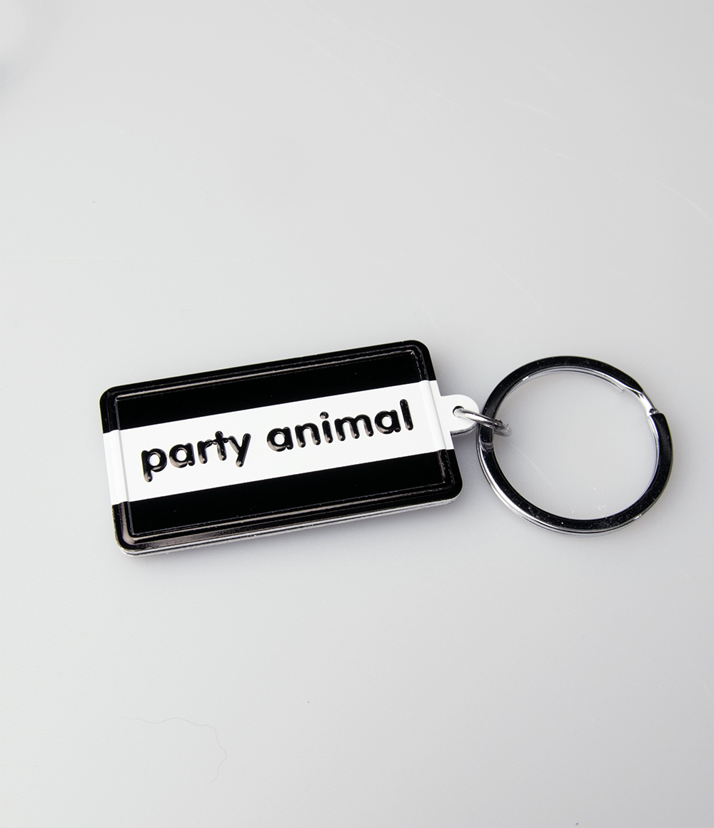 Sleutelhanger Black&White "Party Animal"