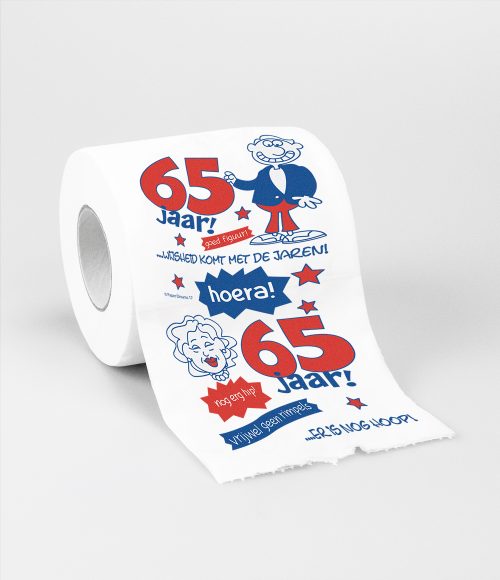 Toiletpapier 65 jaar