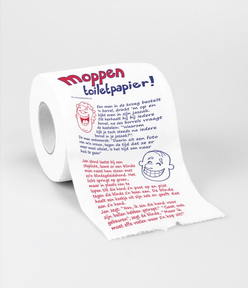 Toiletpapier Moppen
