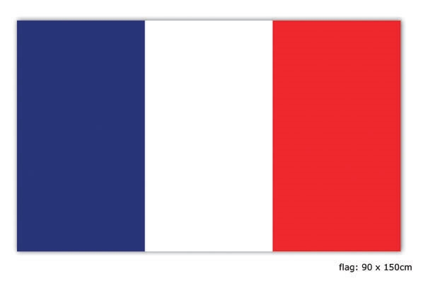 Vlag Frankrijk 90x150cm