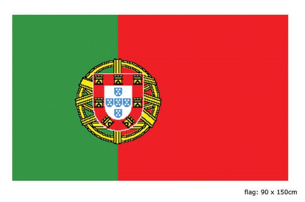 Vlag Portugal 90x150cm