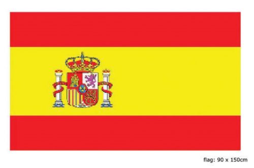 Vlag Spanje 90x150cm