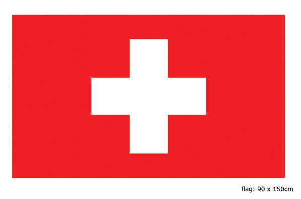 Vlag Zwitserland 90x150cm