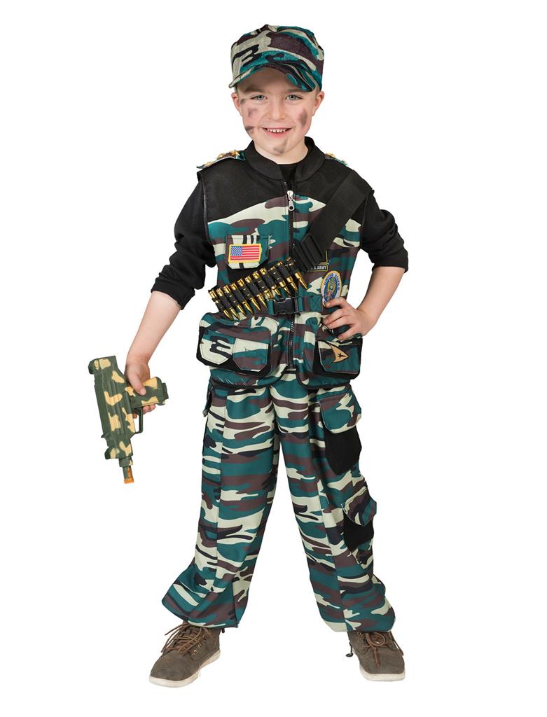 Kostuum Combat Trooper Jongen