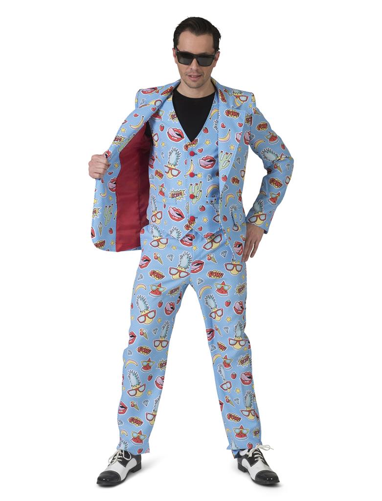 Kostuum Suit Commical 3-Delig Heren