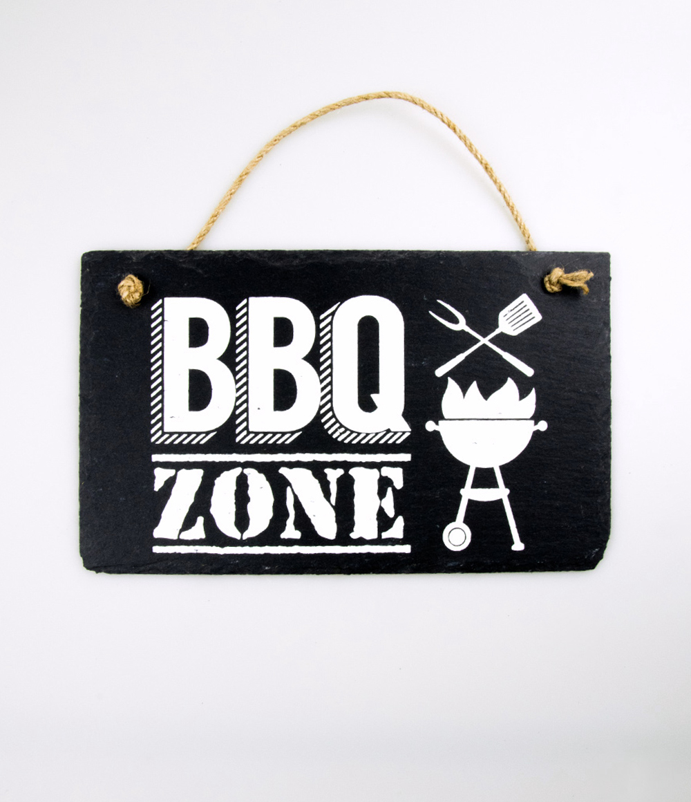 Stone Slogan BBQ Zone
