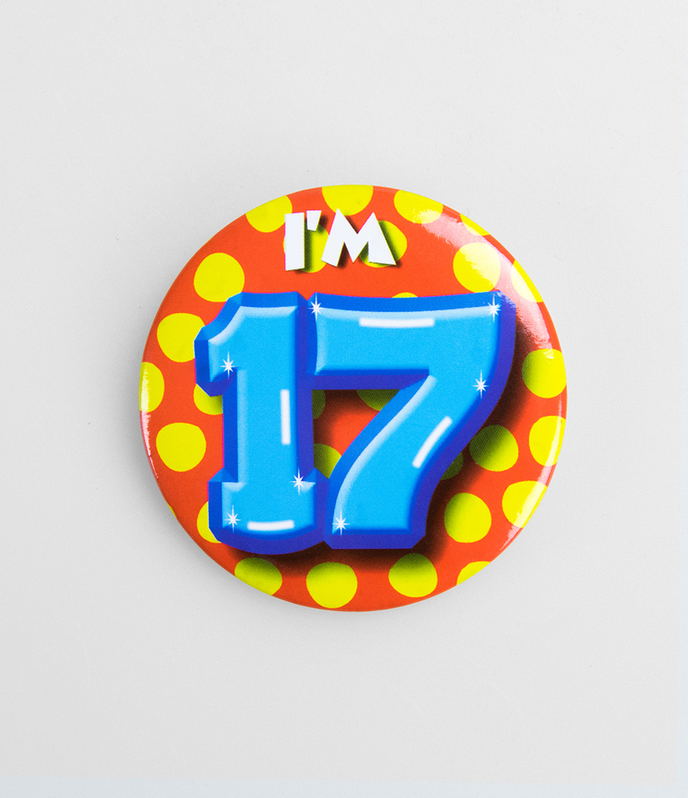 Button I'm 17