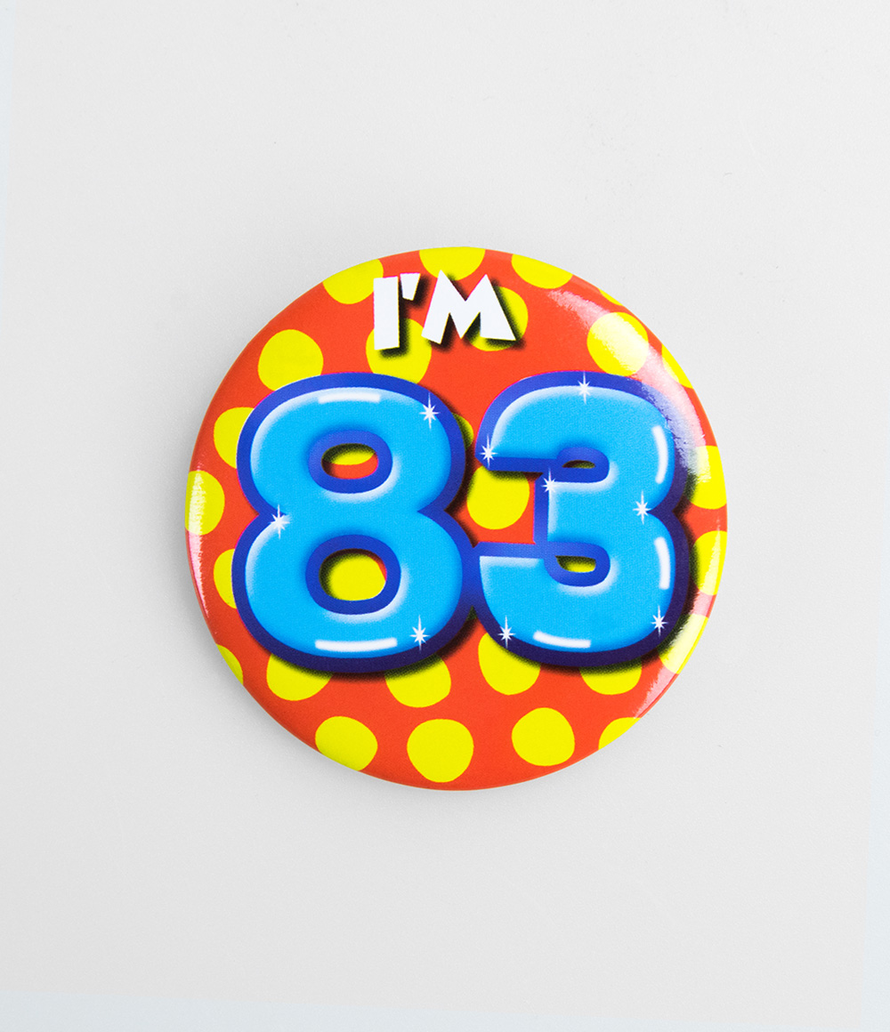 Button I'm 83