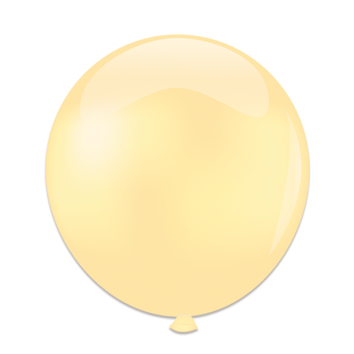 Reuze Ballon 60cm Pastel Ivoor
