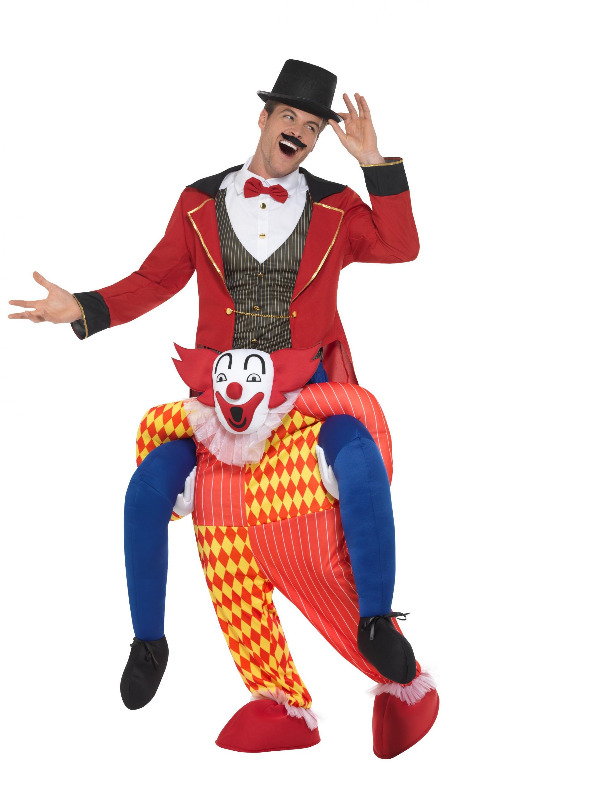 Kostuum ''Gedragen Door'' Clown One Size