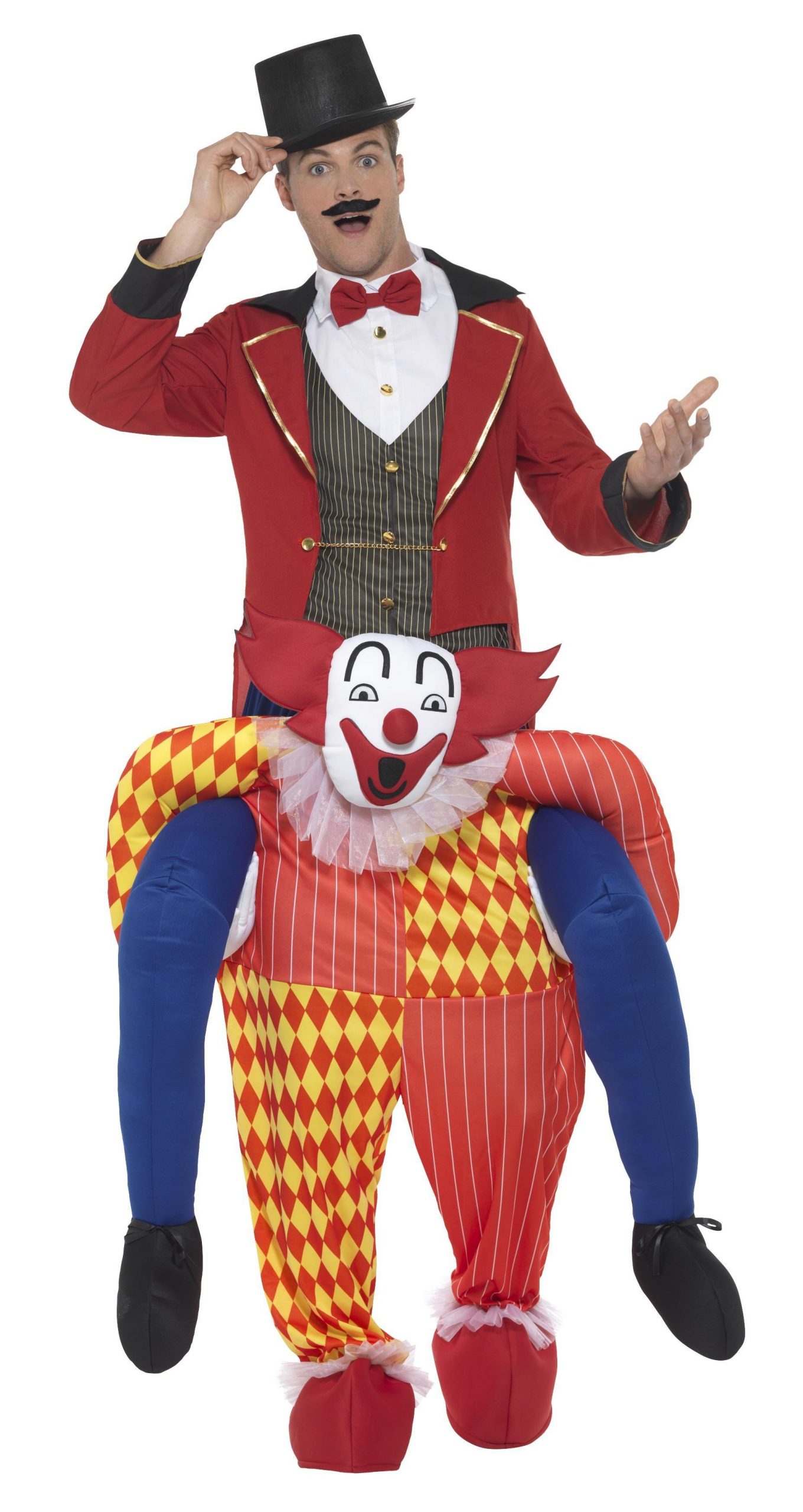 Kostuum ''Gedragen Door'' Clown One Size