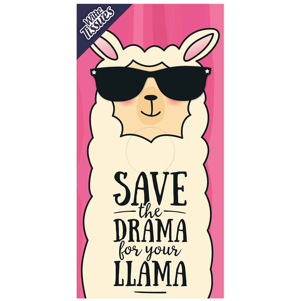 Tissuebox Save the Drama for your Lama