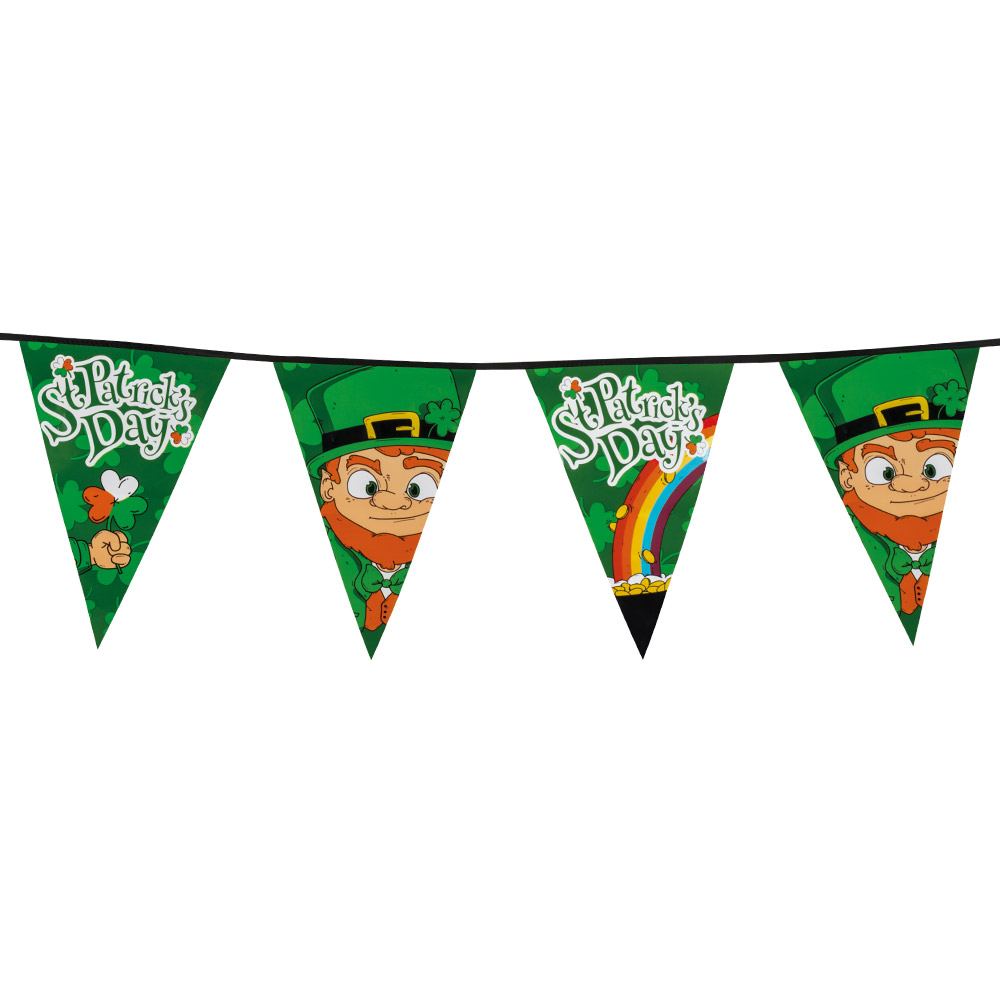 8m Vlaggenlijn XL St.Patrick's Day