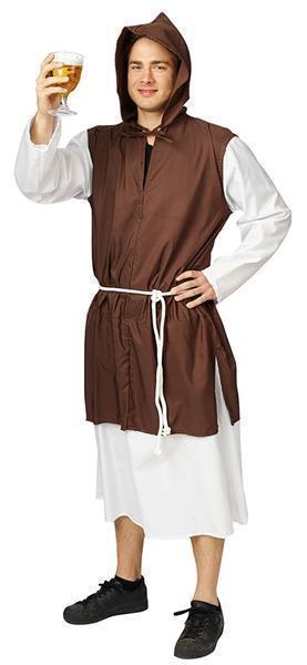 Kostuum Pater Trappist Zwart Volwassen