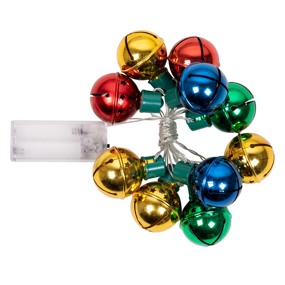 LED-Lichtsnoer Kerstballen 140cm