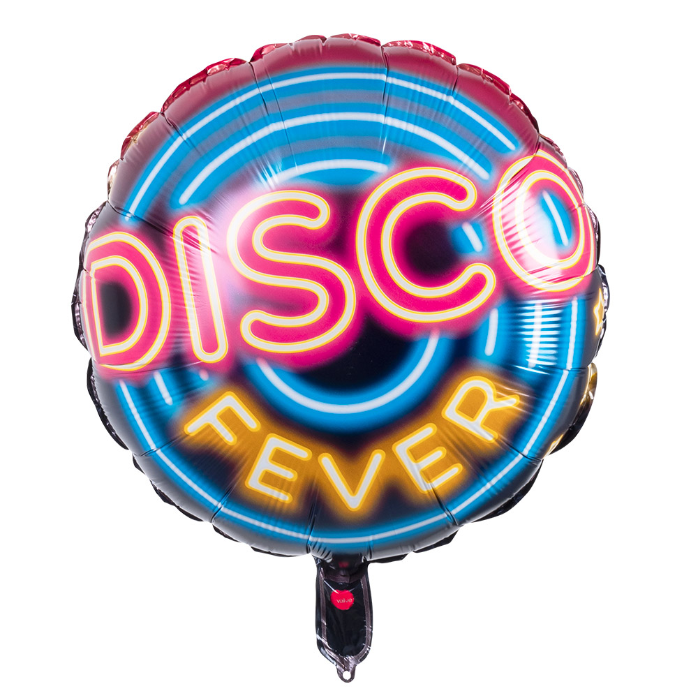 Folieballon Disco Fever 45cm