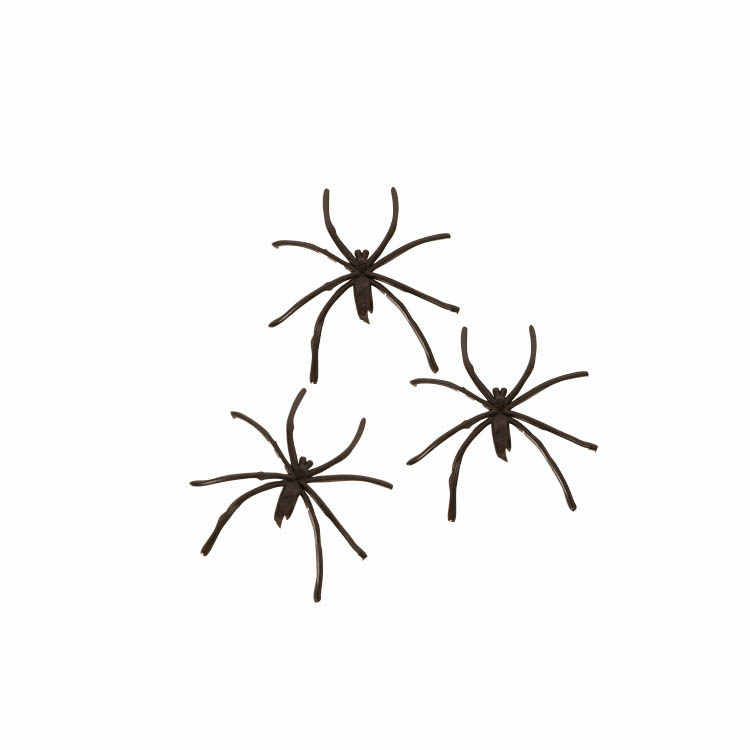 Spin op Ring Zwart 30stuks
